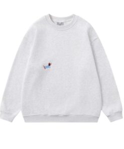 Grey Crew Neck Sweatshirt